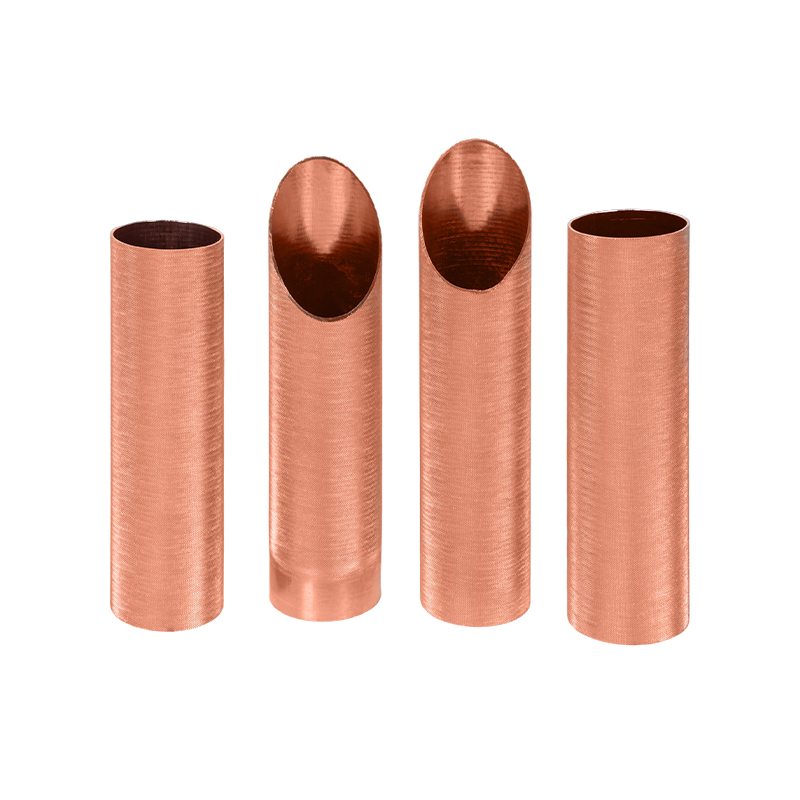 Tubo di rame in rilievo