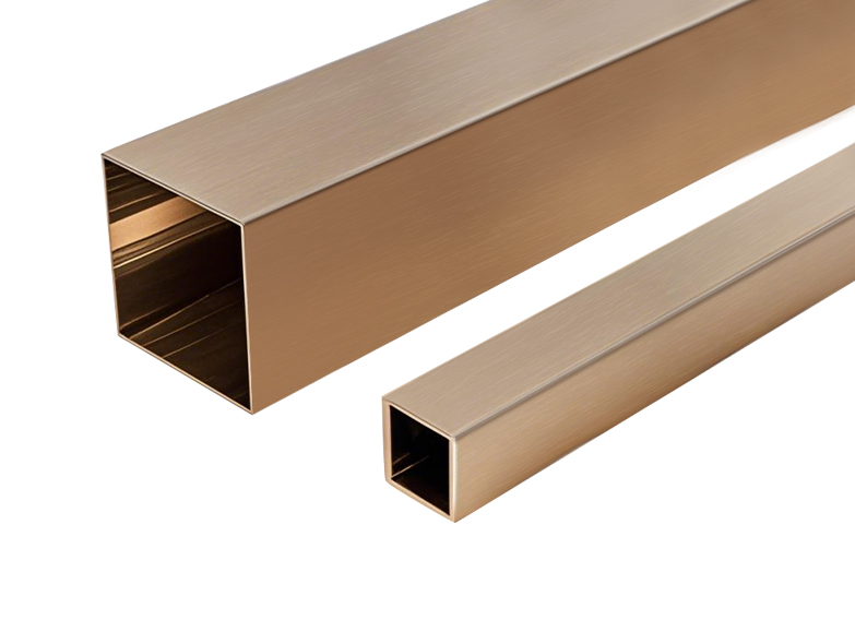 Tubo quadrato di rame